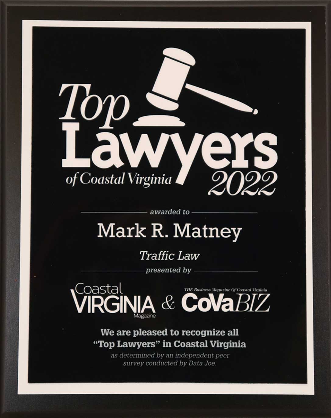 Newport News DUI DWI Defense Lawyer Attorney Mark Matney